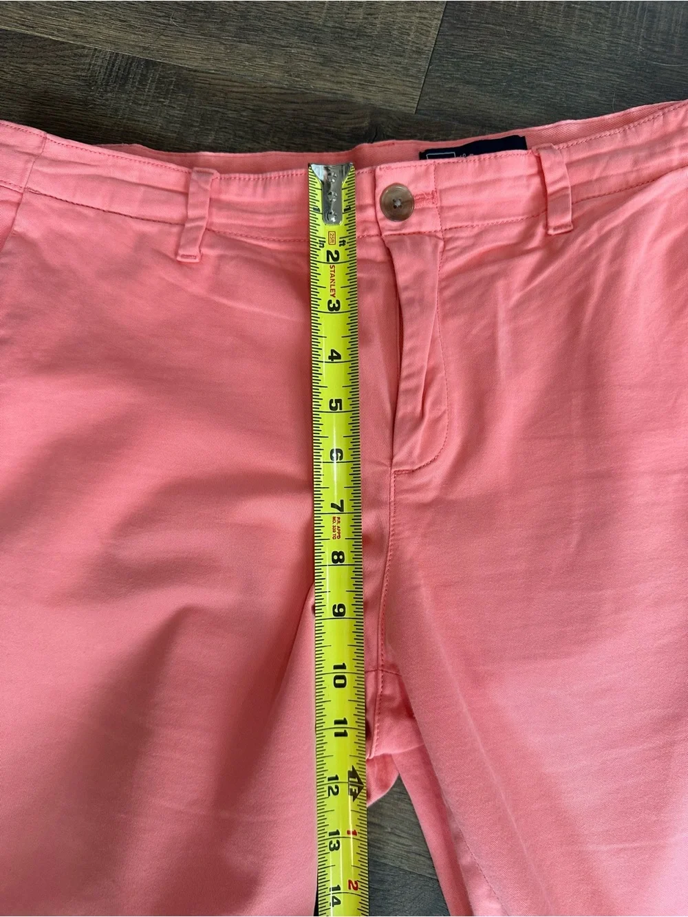 GAP Women’s Coral Pink Chino Ankle Pants Size 10 Stretch Cotton Casual